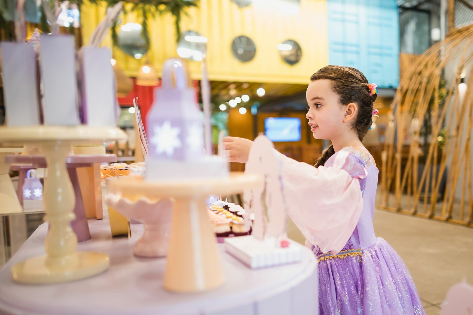 Foto Aniversário Infantil . Manuela 6 anos . Rapunzel . Vila Pindô . Serra - ES Foto Aniversário Infantil . Manuela 6 anos . Rapunzel . Vila Pindô . Serra - ES - Imagem 13