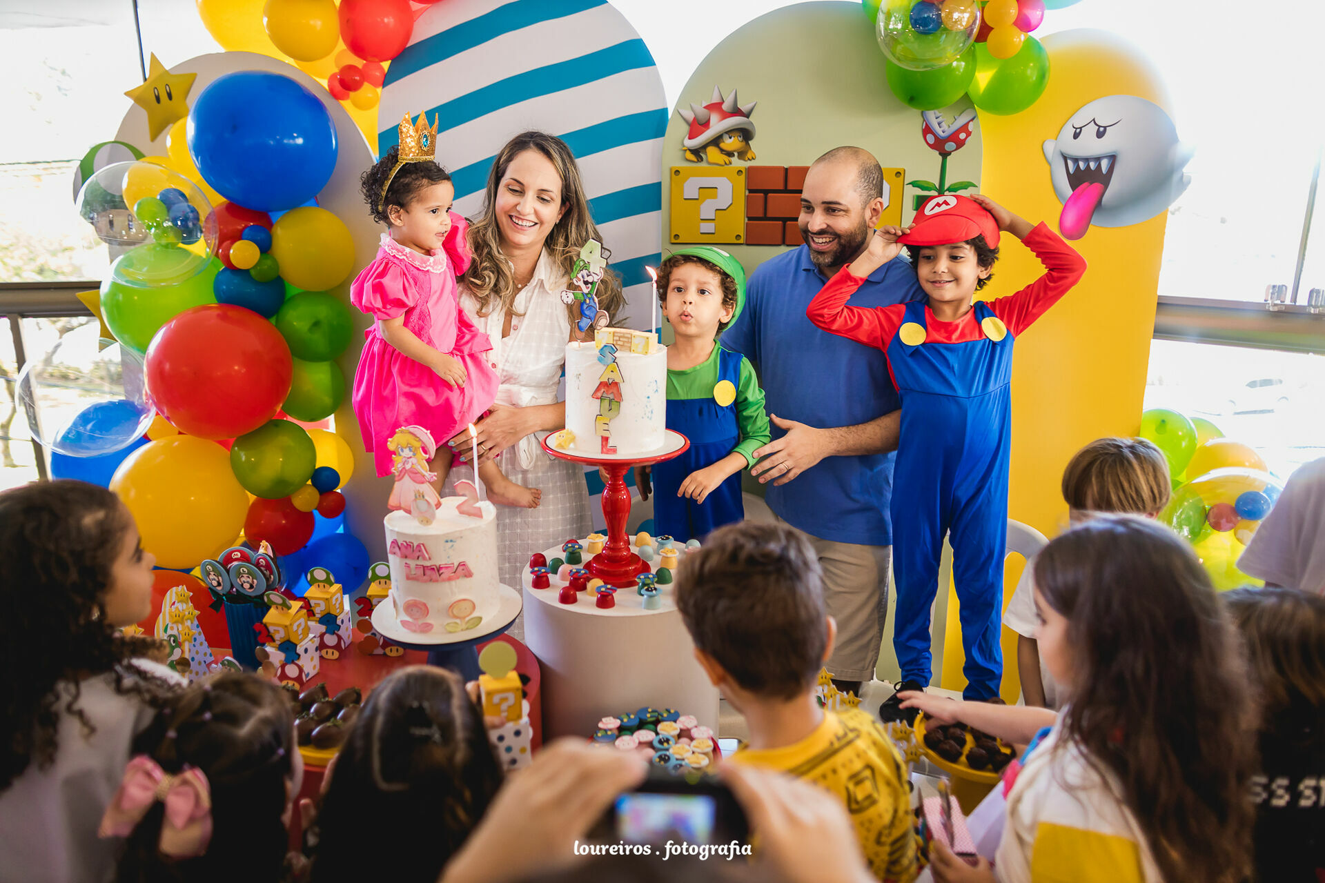 Foto Aniversário Infantil . Ana Luiza e Samuel 2 e 4 anos . Super Mario . Vitória ES Foto Aniversário Infantil . Ana Luiza e Samuel 2 e 4 anos . Super Mario . Vitória ES - Imagem 67