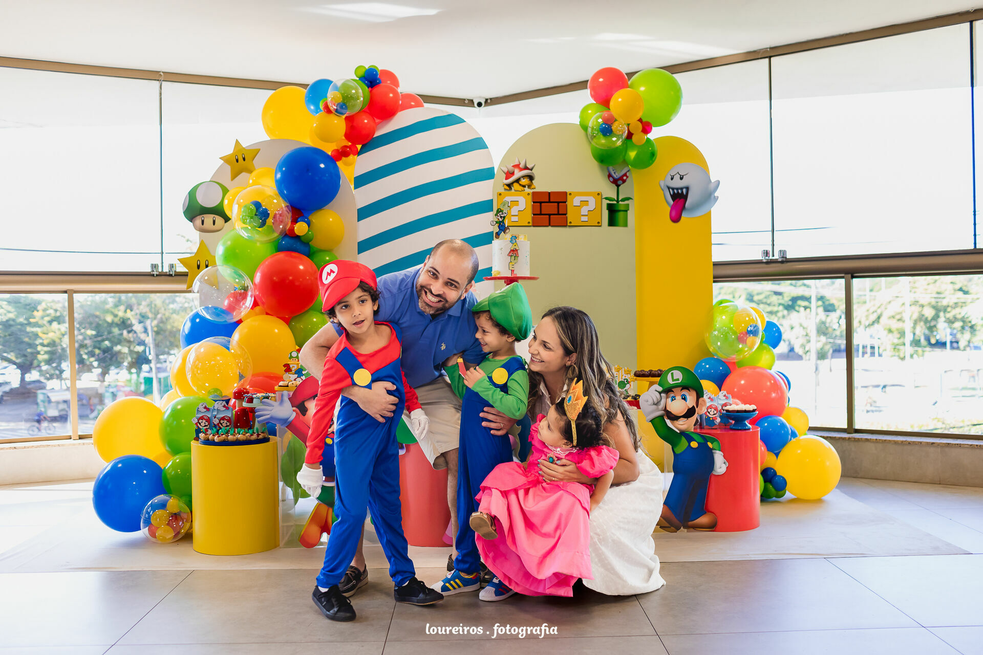 Foto Aniversário Infantil . Ana Luiza e Samuel 2 e 4 anos . Super Mario . Vitória ES Foto Aniversário Infantil . Ana Luiza e Samuel 2 e 4 anos . Super Mario . Vitória ES - Imagem 13