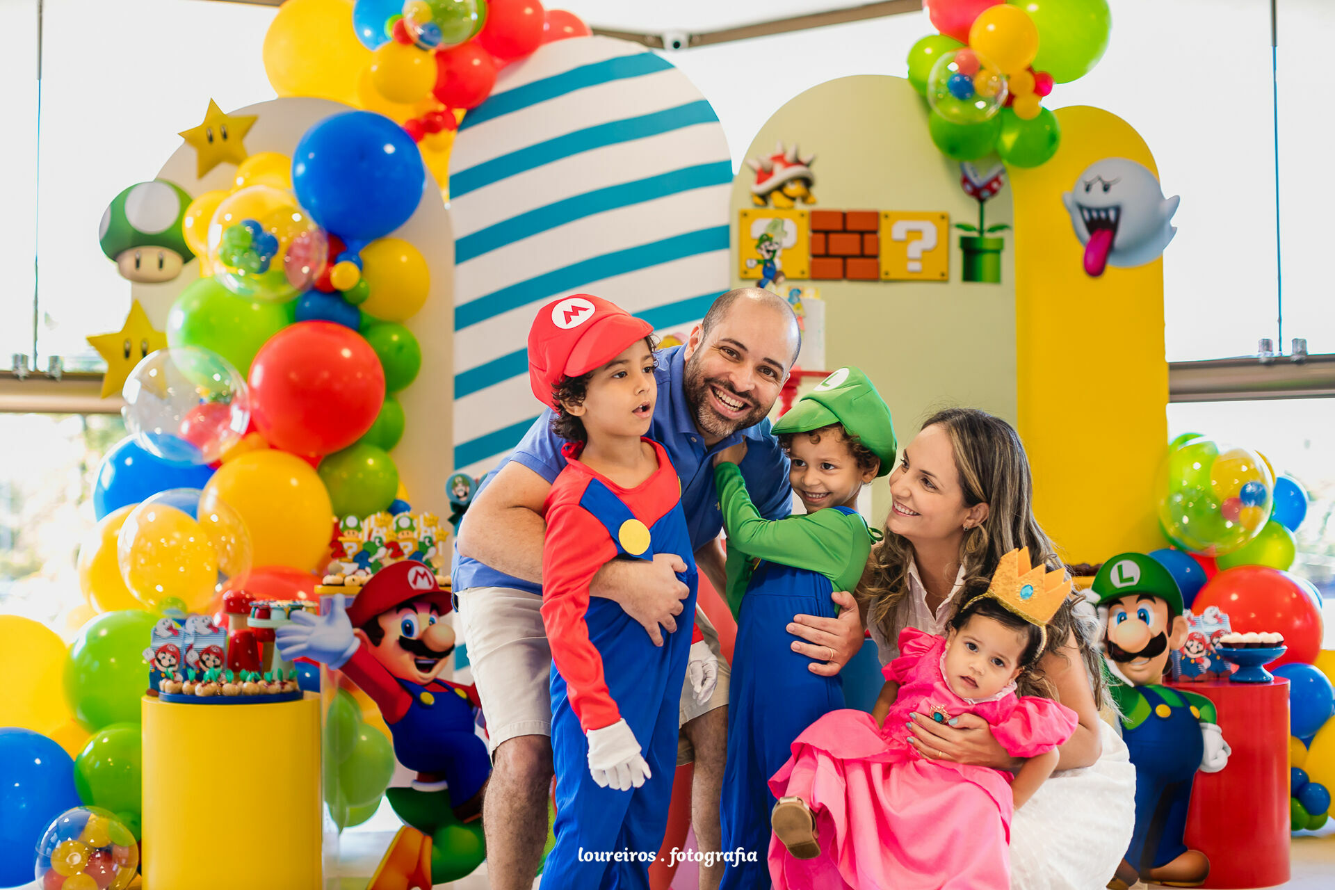 Foto Aniversário Infantil . Ana Luiza e Samuel 2 e 4 anos . Super Mario . Vitória ES Foto Aniversário Infantil . Ana Luiza e Samuel 2 e 4 anos . Super Mario . Vitória ES - Imagem 14