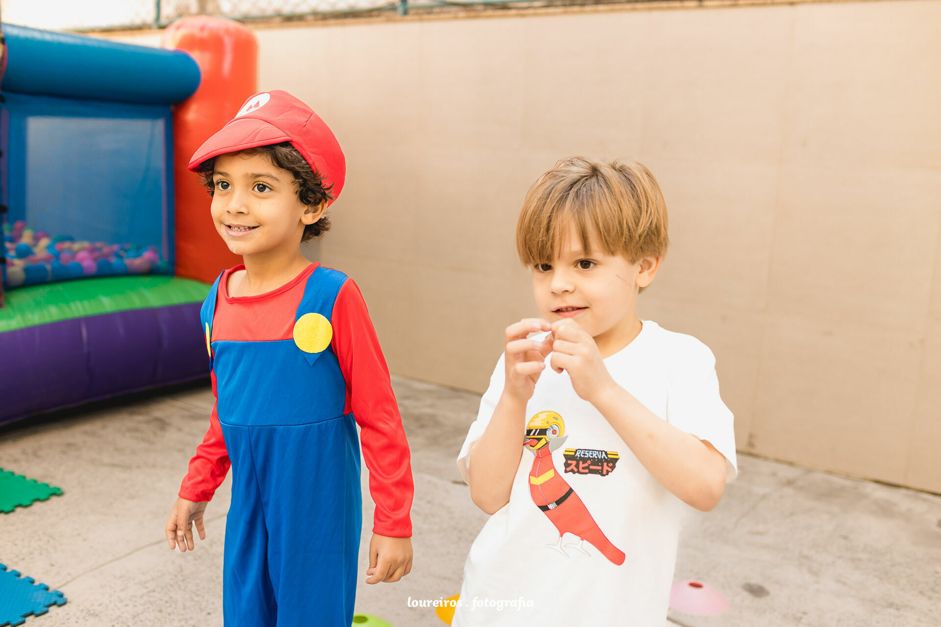 Foto Aniversário Infantil . Ana Luiza e Samuel 2 e 4 anos . Super Mario . Vitória ES Foto Aniversário Infantil . Ana Luiza e Samuel 2 e 4 anos . Super Mario . Vitória ES - Imagem 30
