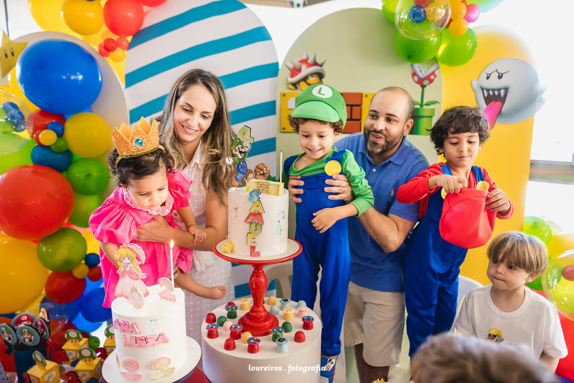 Foto Aniversário Infantil . Ana Luiza e Samuel 2 e 4 anos . Super Mario . Vitória ES Foto Aniversário Infantil . Ana Luiza e Samuel 2 e 4 anos . Super Mario . Vitória ES - Imagem 66