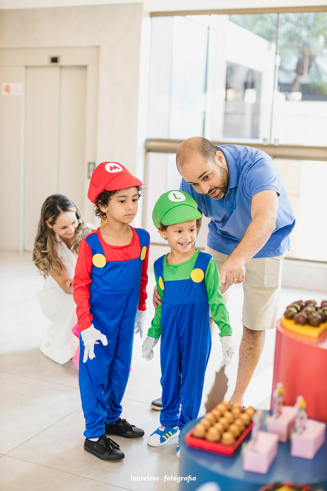 Foto Aniversário Infantil . Ana Luiza e Samuel 2 e 4 anos . Super Mario . Vitória ES Foto Aniversário Infantil . Ana Luiza e Samuel 2 e 4 anos . Super Mario . Vitória ES - Imagem 7