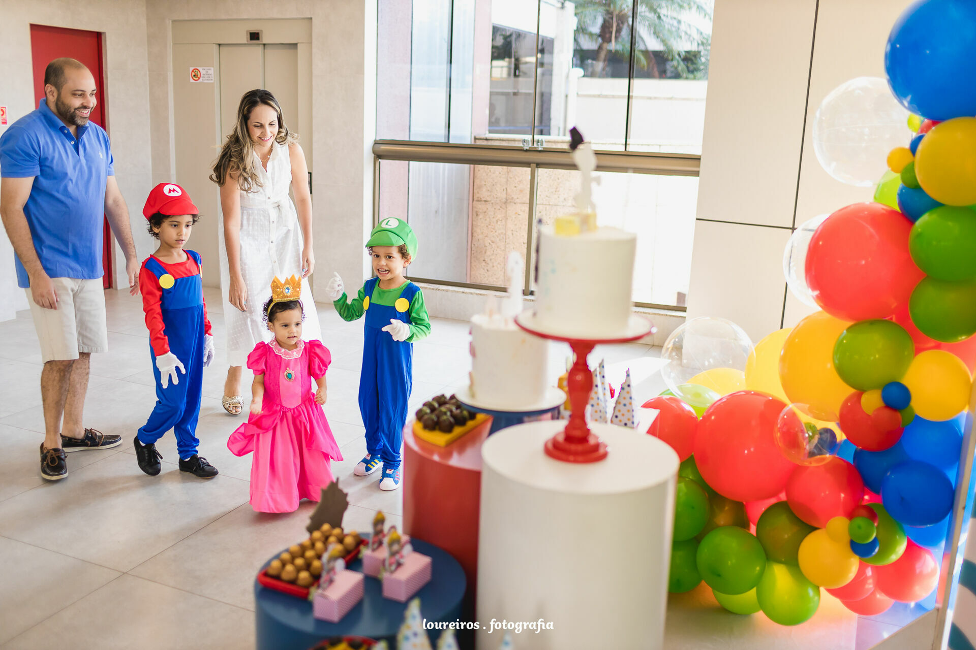 Foto Aniversário Infantil . Ana Luiza e Samuel 2 e 4 anos . Super Mario . Vitória ES Foto Aniversário Infantil . Ana Luiza e Samuel 2 e 4 anos . Super Mario . Vitória ES - Imagem 6