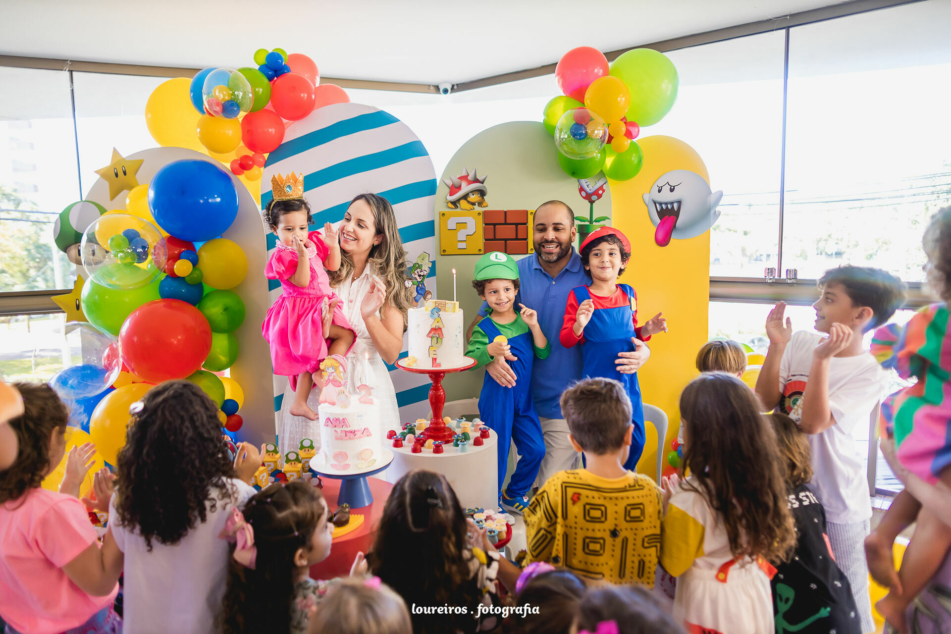 Foto Aniversário Infantil . Ana Luiza e Samuel 2 e 4 anos . Super Mario . Vitória ES Foto Aniversário Infantil . Ana Luiza e Samuel 2 e 4 anos . Super Mario . Vitória ES - Imagem 64