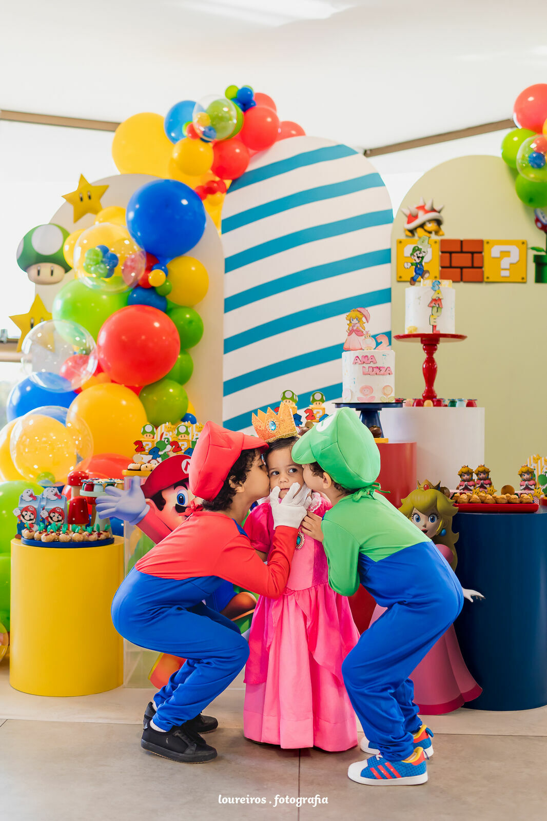 Foto Aniversário Infantil . Ana Luiza e Samuel 2 e 4 anos . Super Mario . Vitória ES Foto Aniversário Infantil . Ana Luiza e Samuel 2 e 4 anos . Super Mario . Vitória ES - Imagem 12