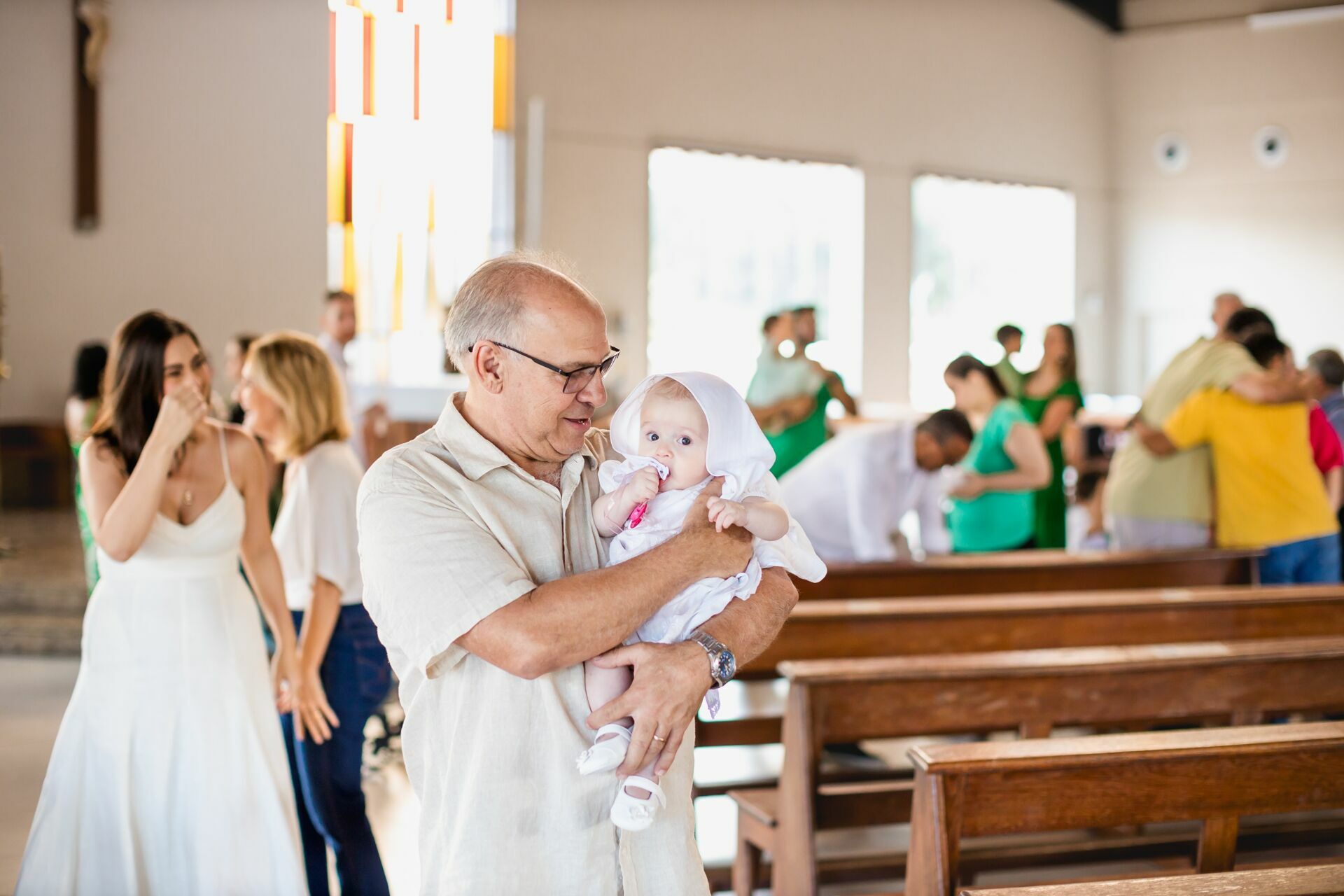 Foto Batizado . Maria . Igreja São Francisco de Assis . Vitória - ES Foto Batizado . Maria . Igreja São Francisco de Assis . Vitória - ES - Imagem 30