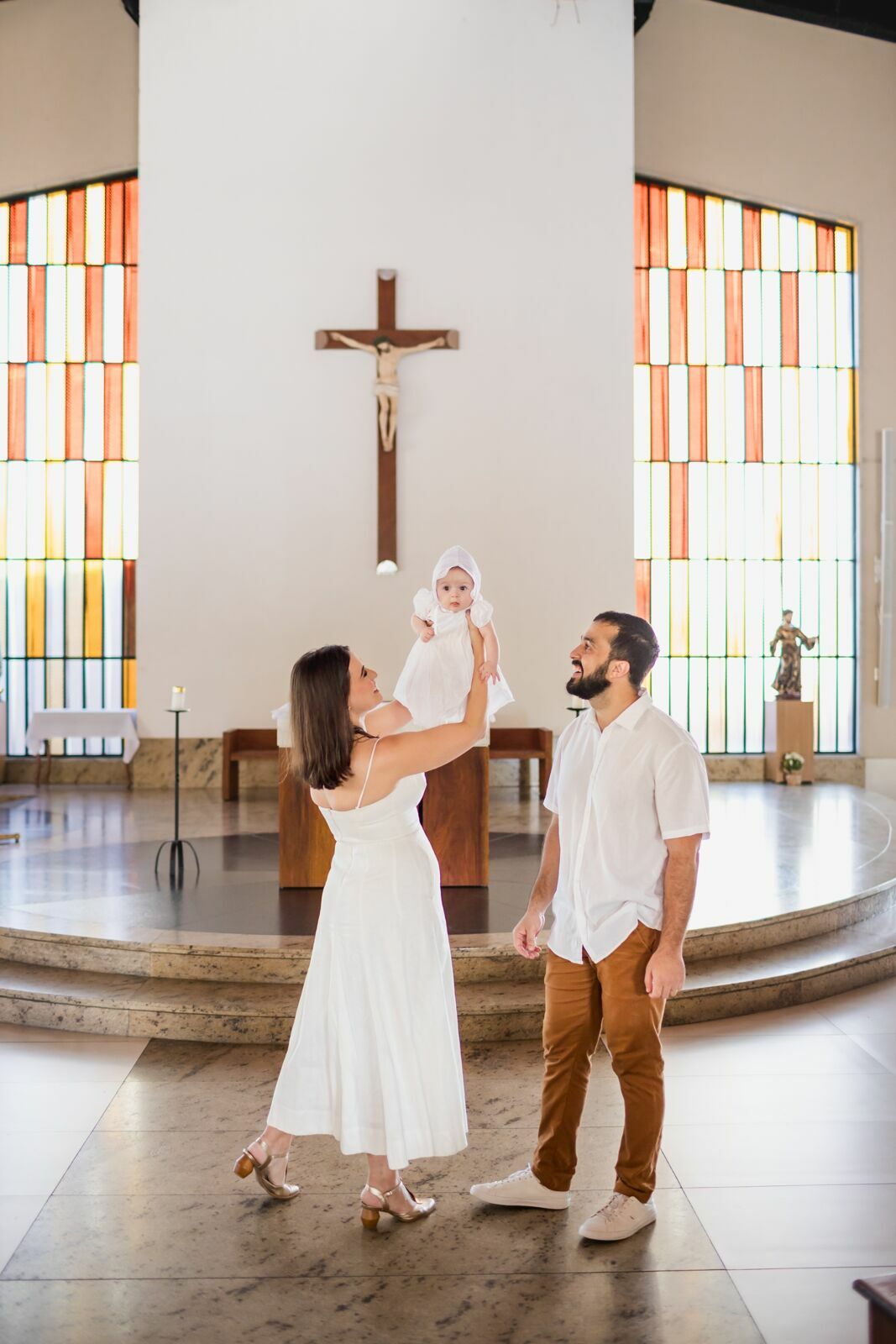 Foto Batizado . Maria . Igreja São Francisco de Assis . Vitória - ES Foto Batizado . Maria . Igreja São Francisco de Assis . Vitória - ES - Imagem 17