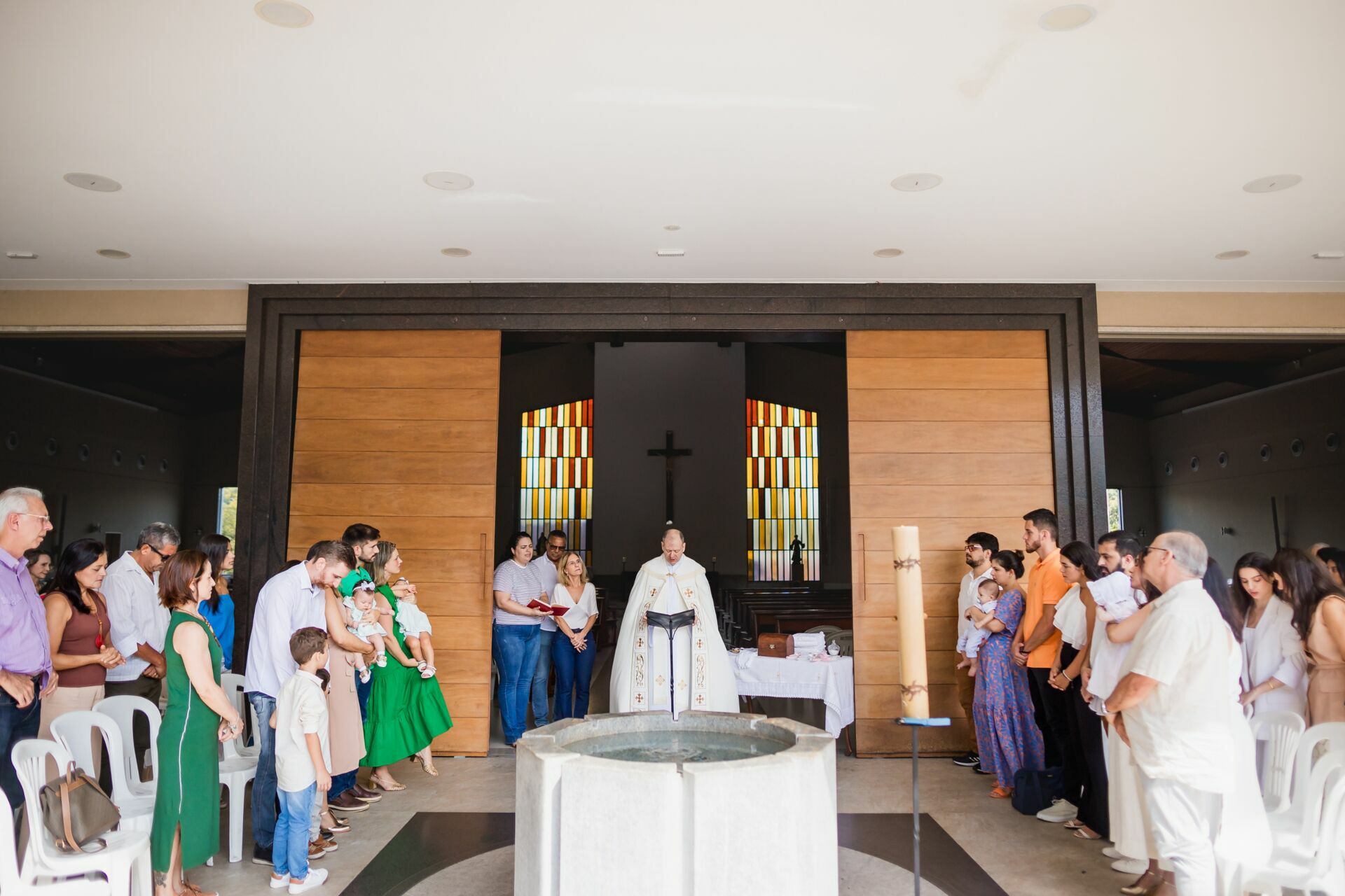 Foto Batizado . Maria . Igreja São Francisco de Assis . Vitória - ES Foto Batizado . Maria . Igreja São Francisco de Assis . Vitória - ES - Imagem 22