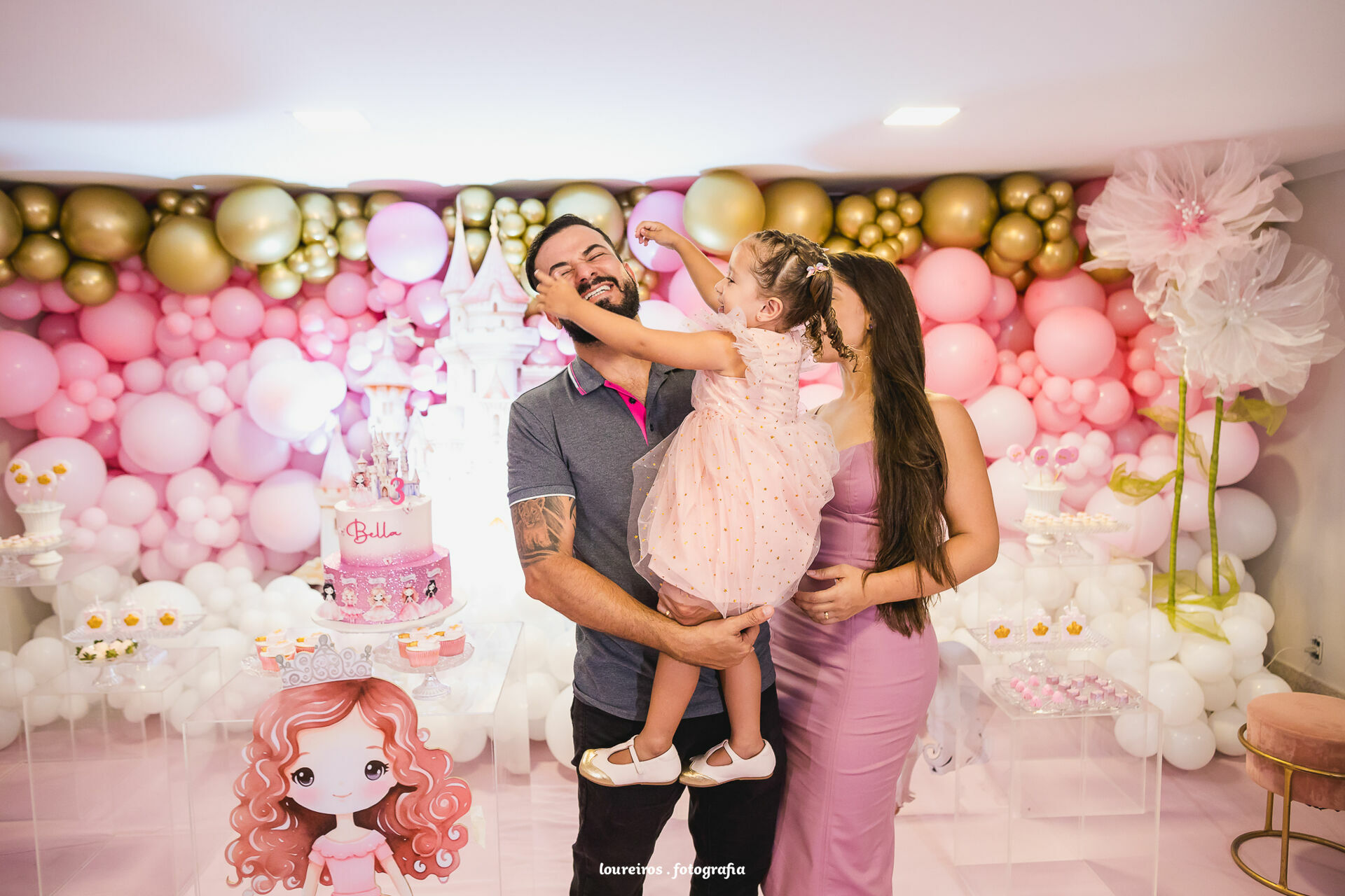 Foto Festa Infantil . Bela 3 anos . Princesas . Vila Velha -ES Foto Festa Infantil . Bela 3 anos . Princesas . Vila Velha -ES - Imagem 10