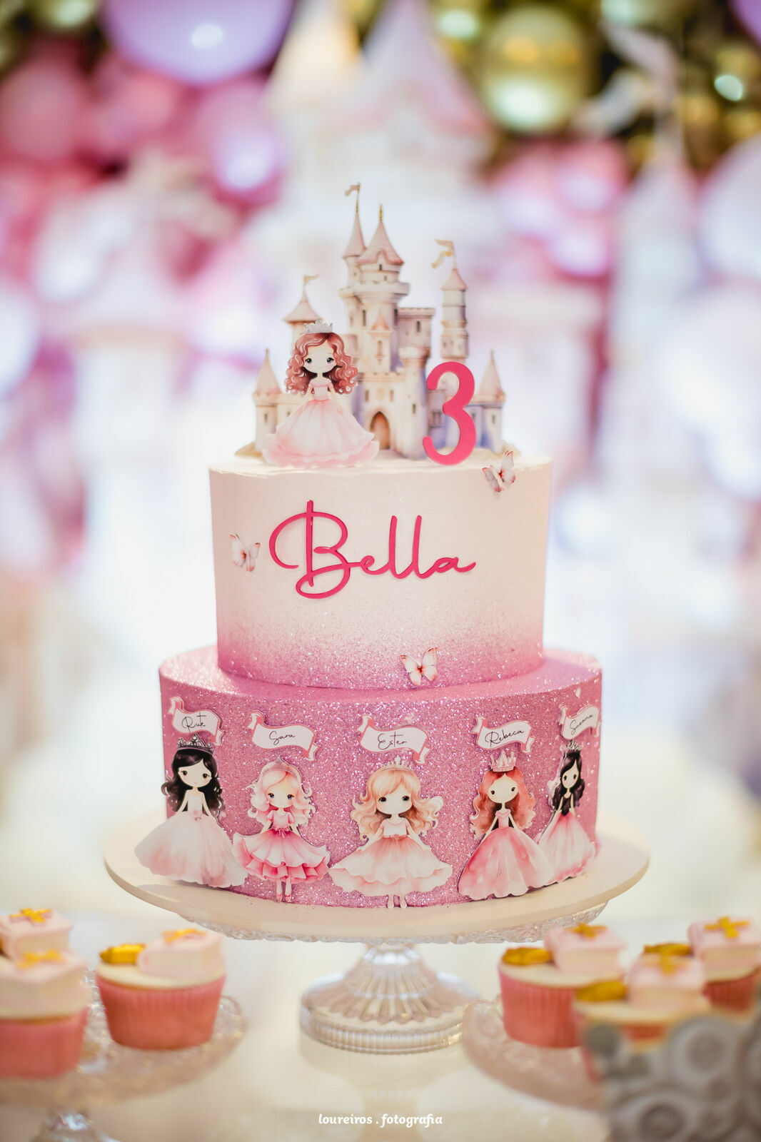 Foto Festa Infantil . Bela 3 anos . Princesas . Vila Velha -ES Foto Festa Infantil . Bela 3 anos . Princesas . Vila Velha -ES - Imagem 3
