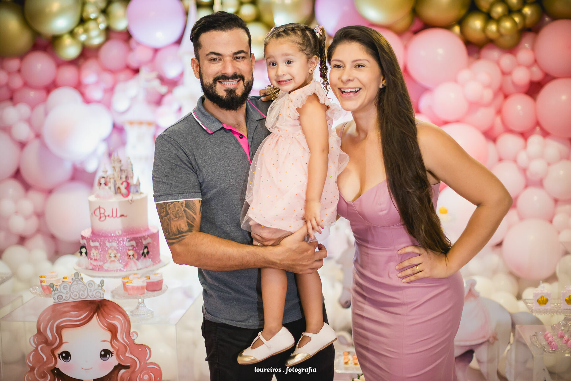 Foto Festa Infantil . Bela 3 anos . Princesas . Vila Velha -ES Foto Festa Infantil . Bela 3 anos . Princesas . Vila Velha -ES - Imagem 9