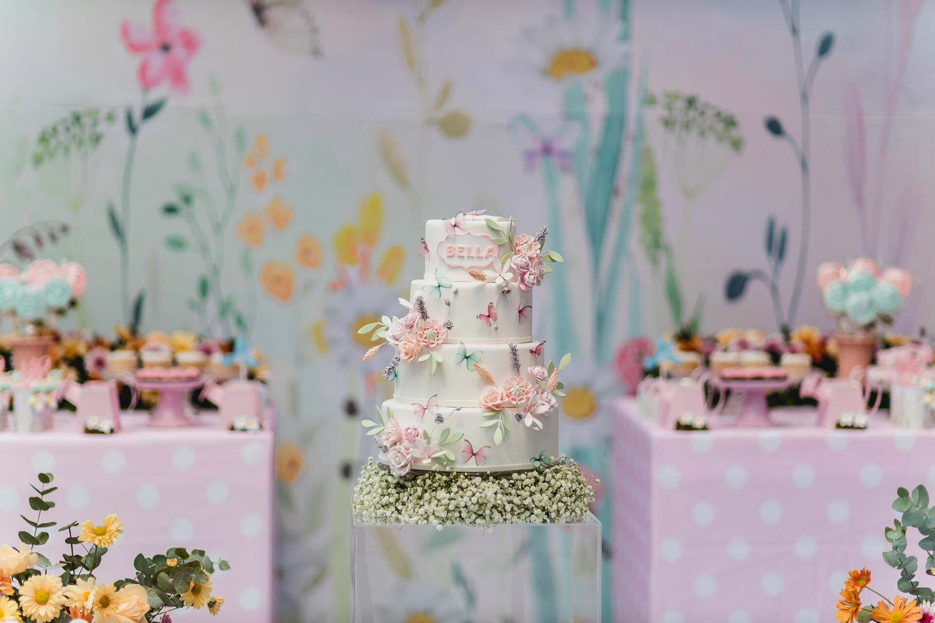 Foto Festa Infantil . Bella 1 ano . Jardim . Casa Dugê . Vitória - ES - Imagem 0