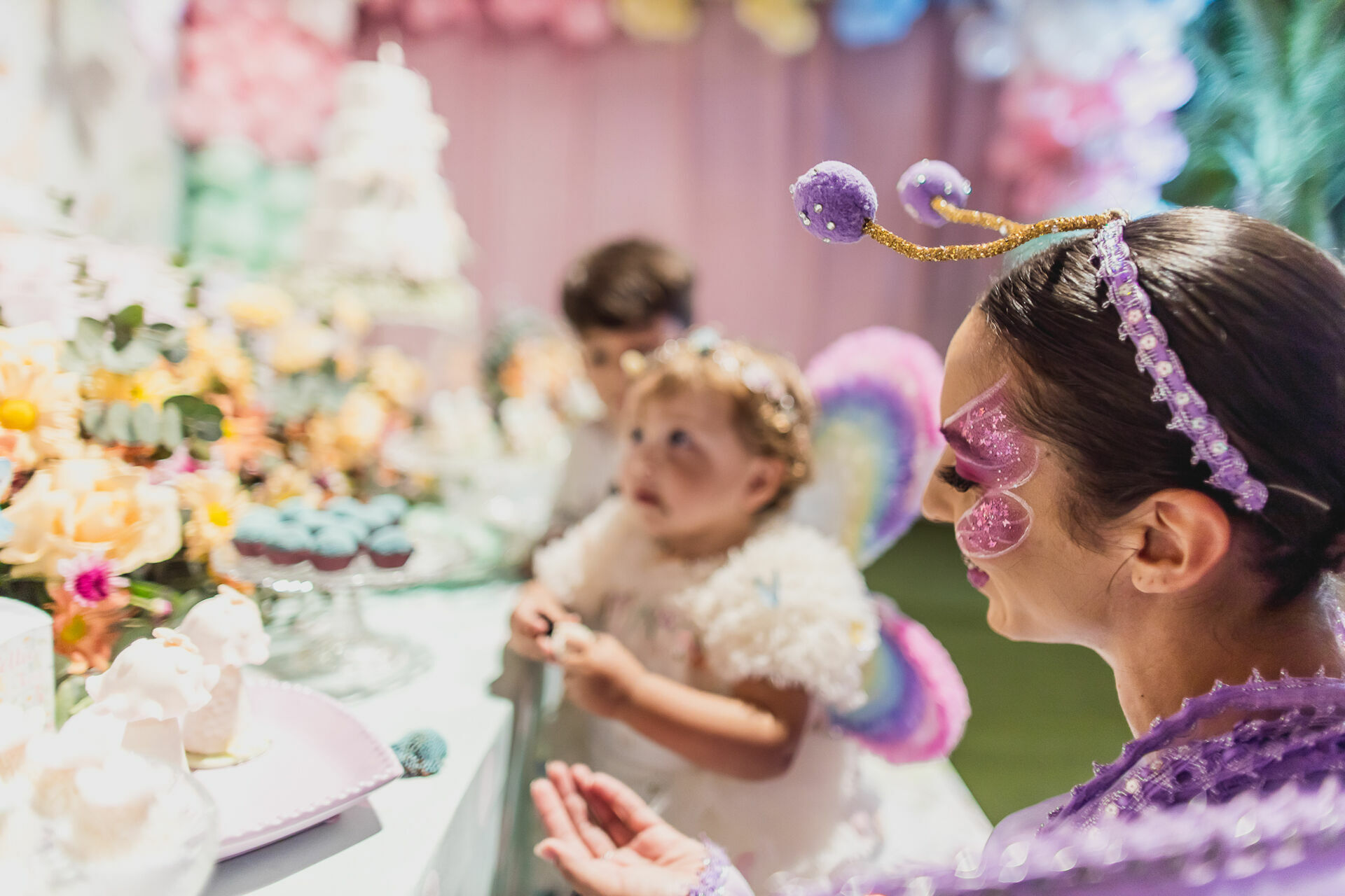 Foto Festa Infantil . Bella 1 ano . Jardim . Casa Dugê . Vitória - ES - Imagem 25