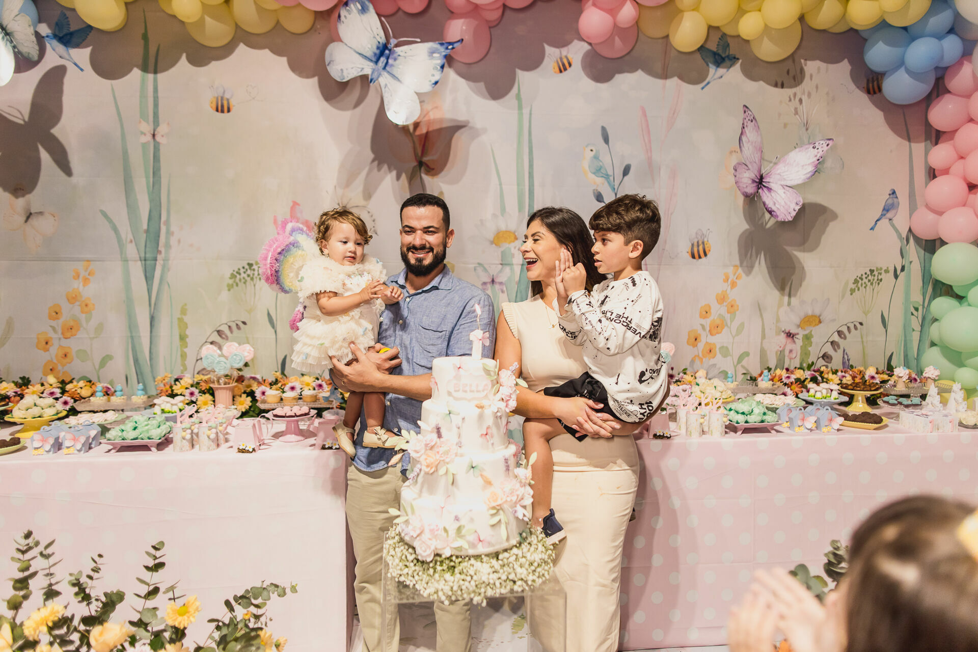 Foto Festa Infantil . Bella 1 ano . Jardim . Casa Dugê . Vitória - ES - Imagem 61