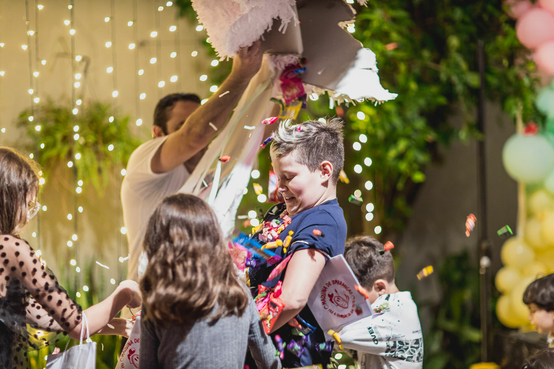 Foto Festa Infantil . Bella 1 ano . Jardim . Casa Dugê . Vitória - ES - Imagem 68