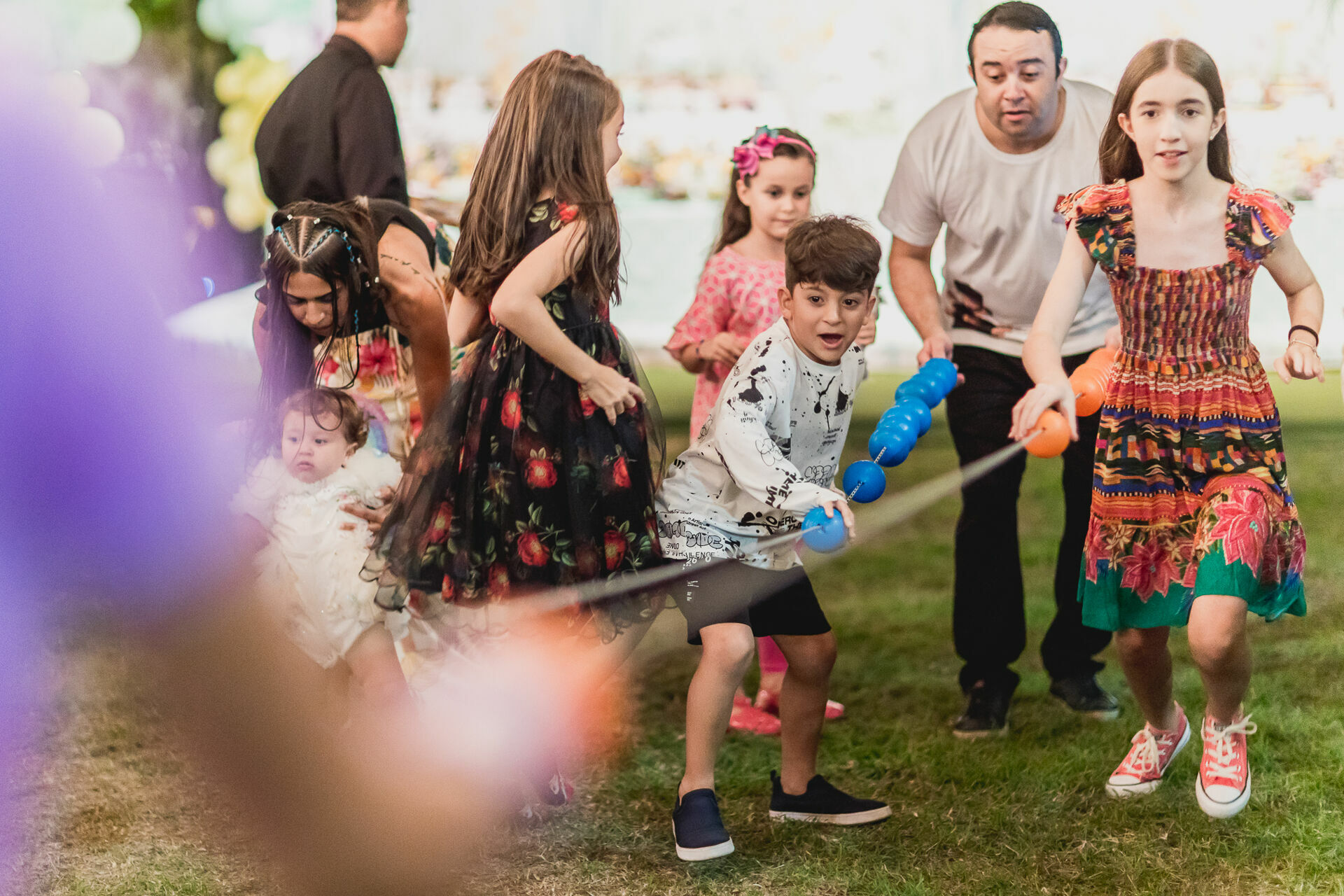 Foto Festa Infantil . Bella 1 ano . Jardim . Casa Dugê . Vitória - ES - Imagem 36