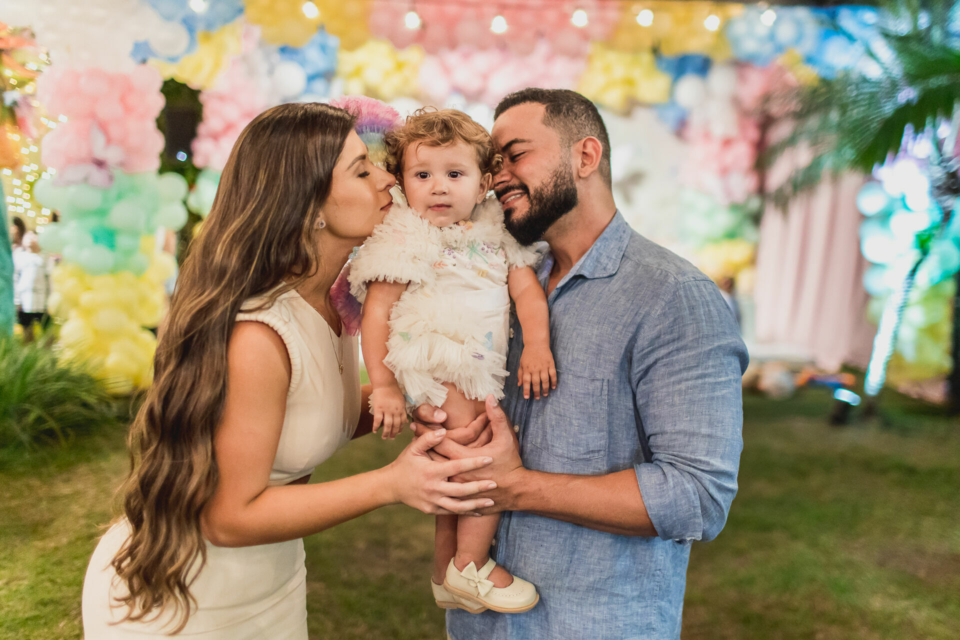 Foto Festa Infantil . Bella 1 ano . Jardim . Casa Dugê . Vitória - ES - Imagem 32
