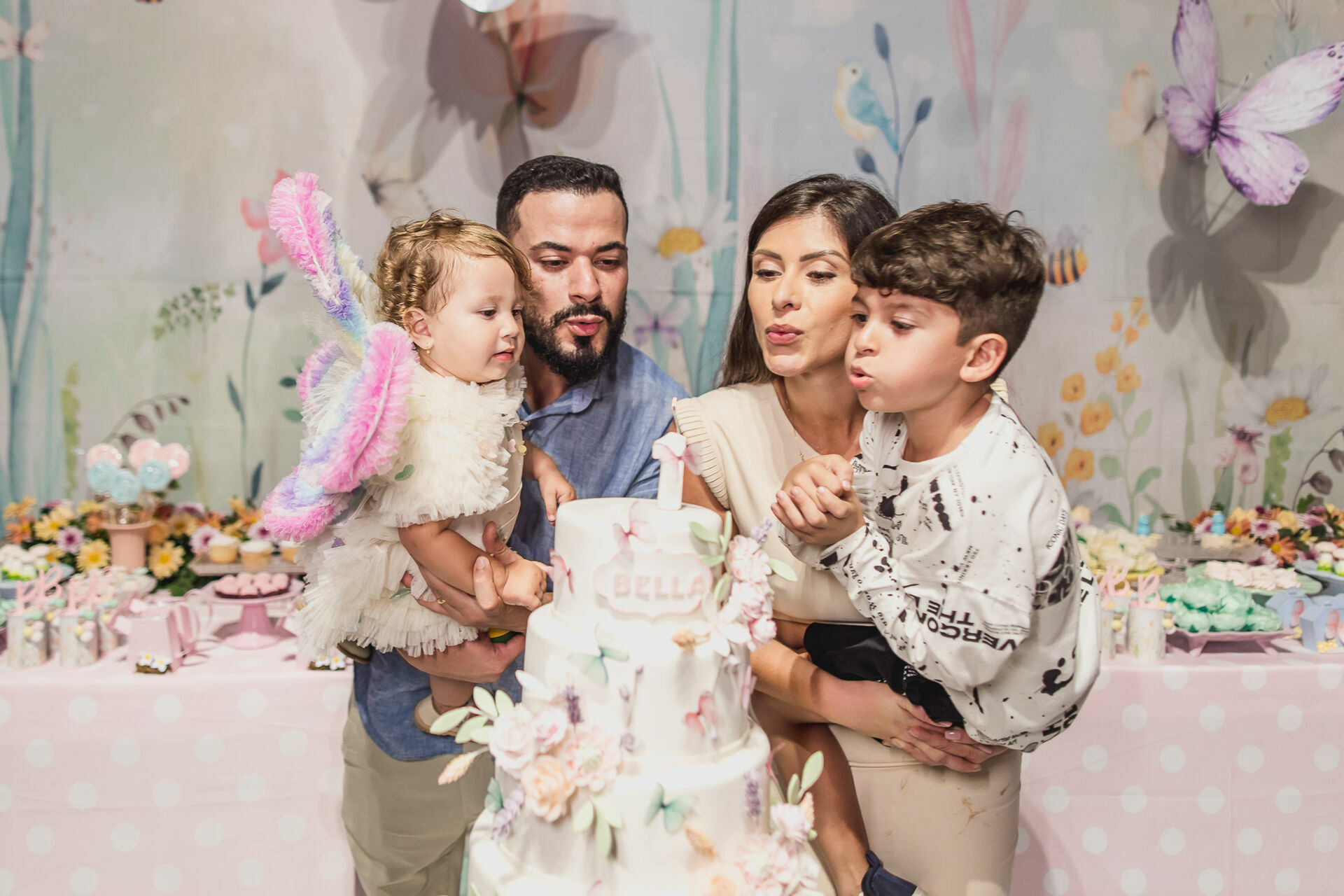 Foto Festa Infantil . Bella 1 ano . Jardim . Casa Dugê . Vitória - ES - Imagem 63