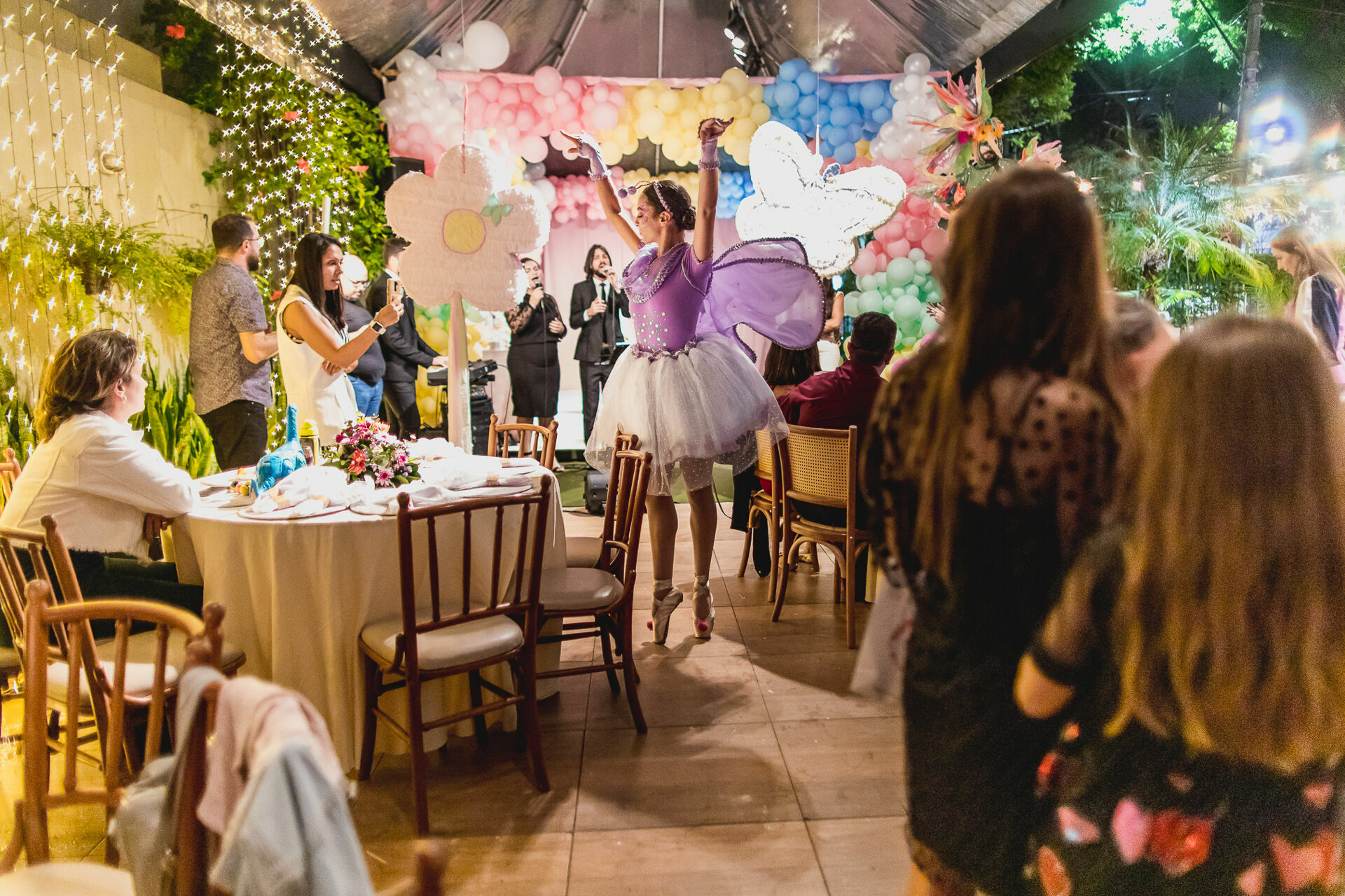 Foto Festa Infantil . Bella 1 ano . Jardim . Casa Dugê . Vitória - ES - Imagem 57