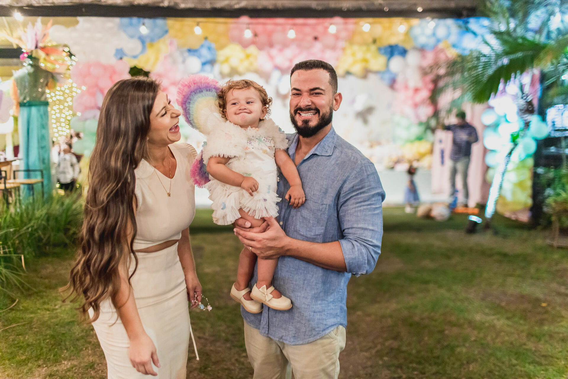 Foto Festa Infantil . Bella 1 ano . Jardim . Casa Dugê . Vitória - ES - Imagem 33