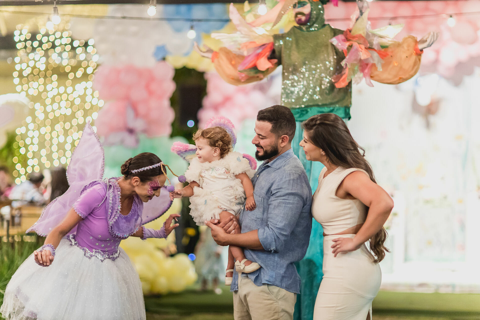 Foto Festa Infantil . Bella 1 ano . Jardim . Casa Dugê . Vitória - ES - Imagem 31
