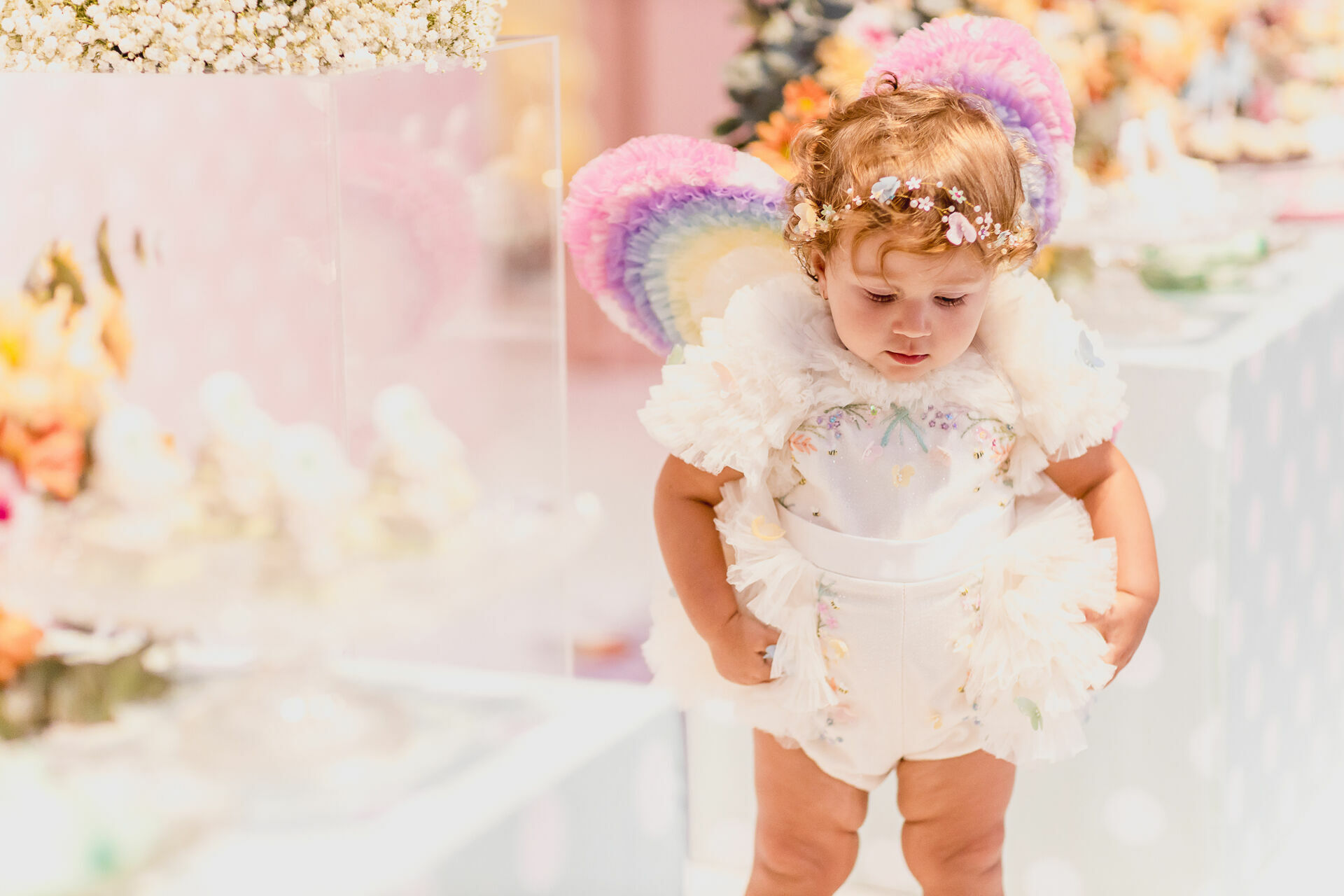 Foto Festa Infantil . Bella 1 ano . Jardim . Casa Dugê . Vitória - ES - Imagem 18