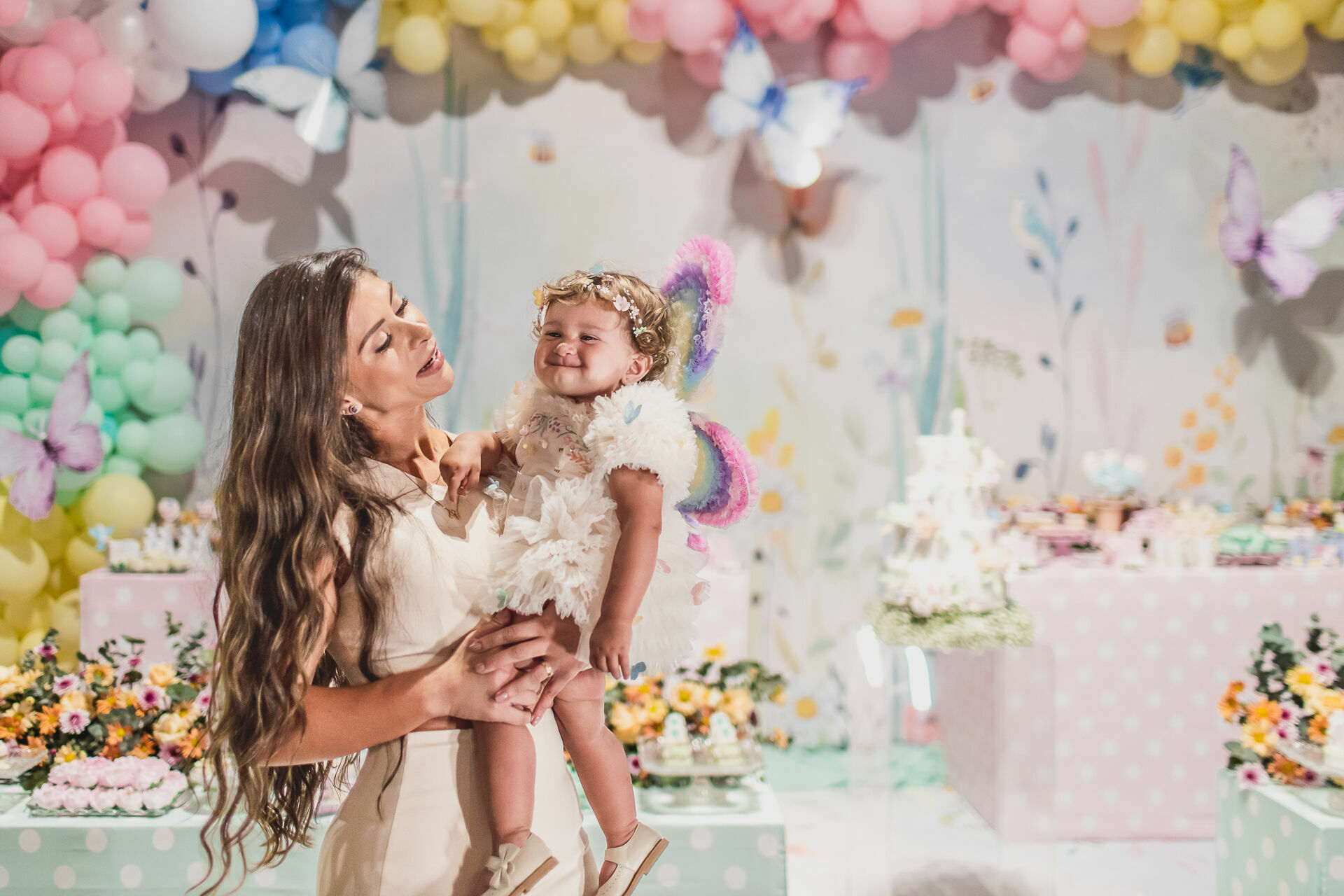 Foto Festa Infantil . Bella 1 ano . Jardim . Casa Dugê . Vitória - ES - Imagem 28