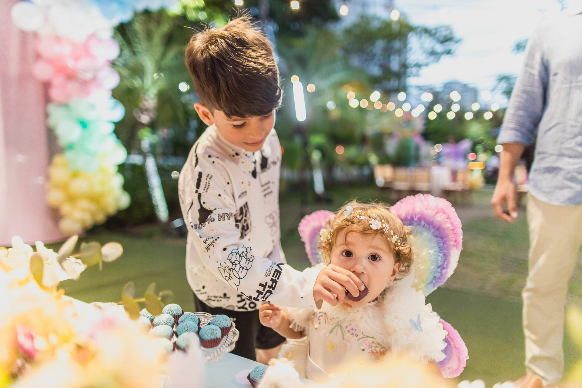 Foto Festa Infantil . Bella 1 ano . Jardim . Casa Dugê . Vitória - ES - Imagem 20