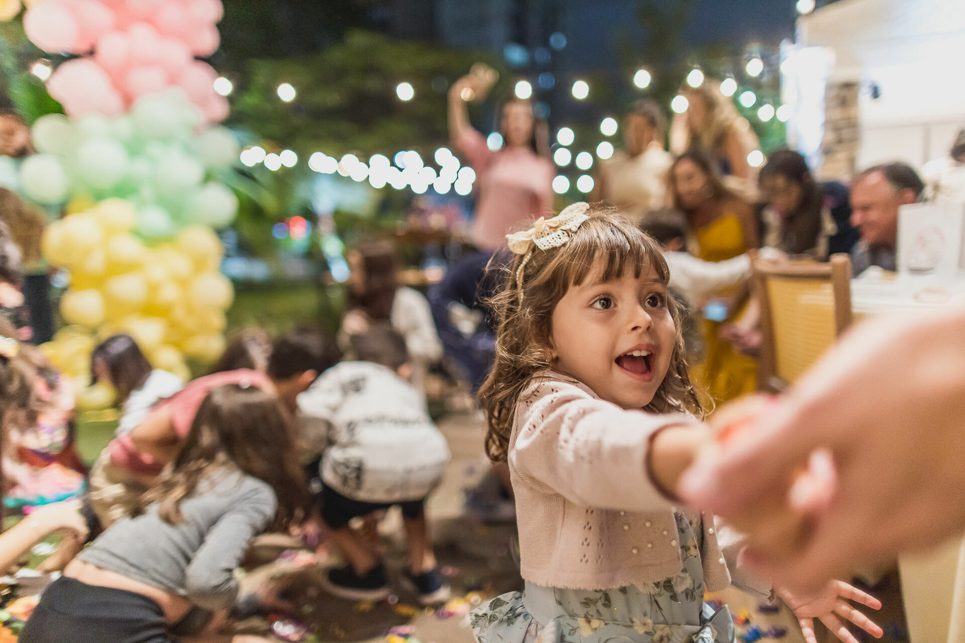 Foto Festa Infantil . Bella 1 ano . Jardim . Casa Dugê . Vitória - ES - Imagem 66