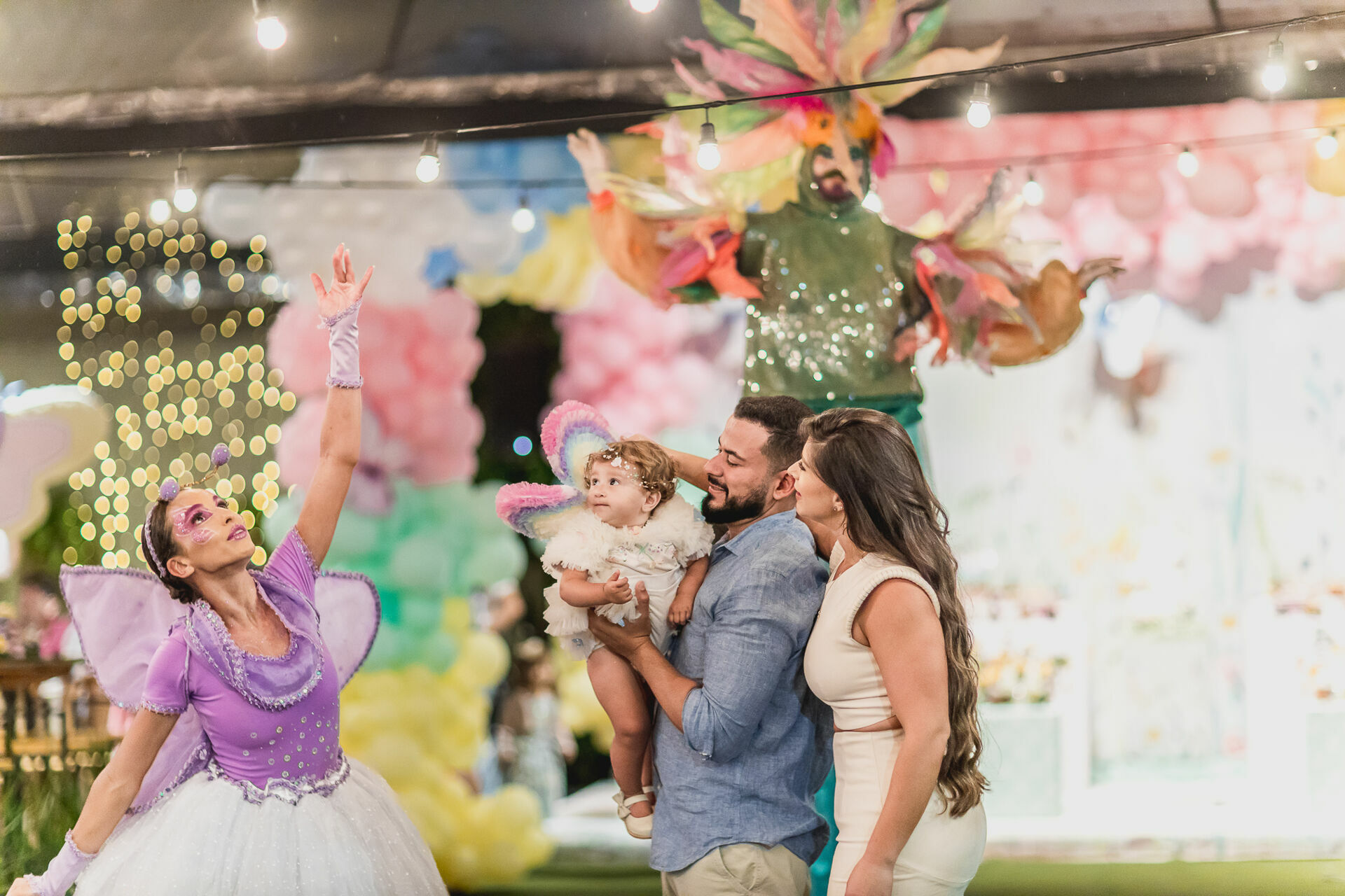Foto Festa Infantil . Bella 1 ano . Jardim . Casa Dugê . Vitória - ES - Imagem 30