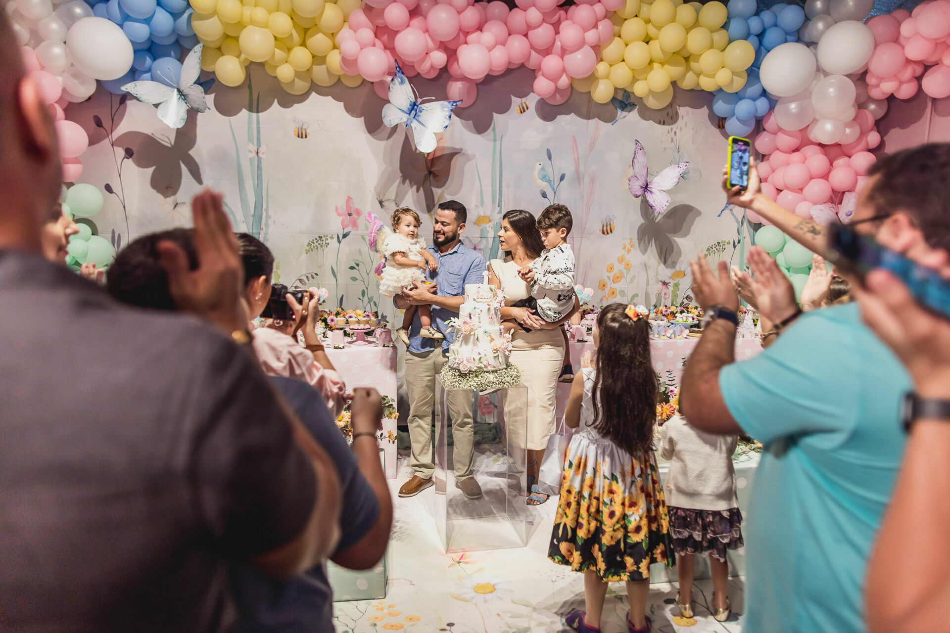 Foto Festa Infantil . Bella 1 ano . Jardim . Casa Dugê . Vitória - ES - Imagem 62