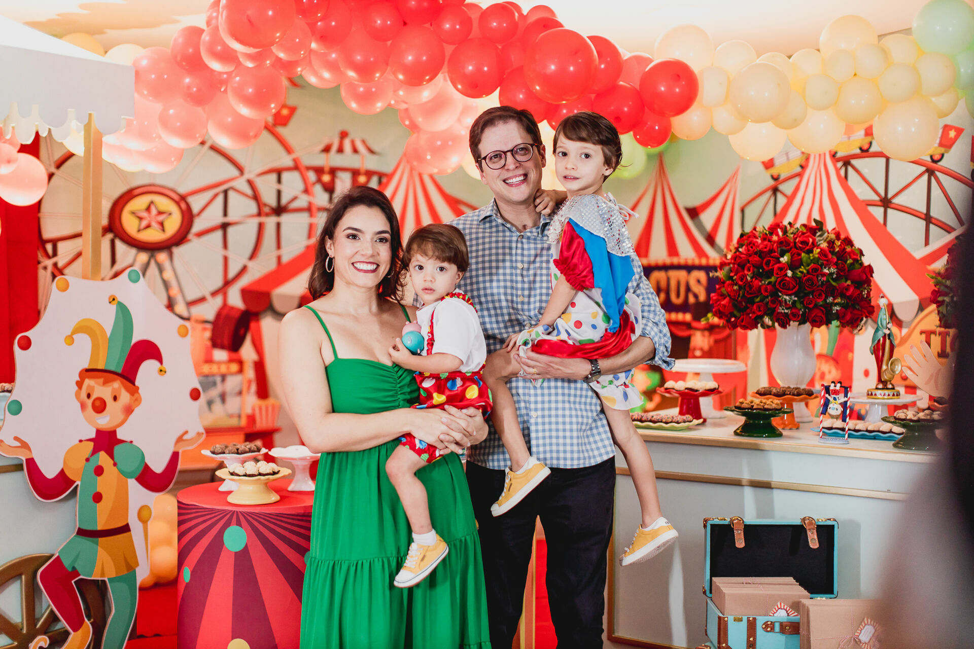 Foto Festa Infantil . Lipe e Caio 5 e 3 anos . Circo . Vitória - ES Foto Festa Infantil . Lipe e Caio 5 e 3 anos . Circo . Vitória - ES - Imagem 6