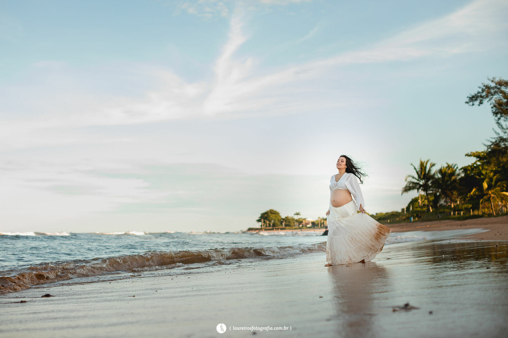 Foto Ensaio Gestante -  Manguinhos . Serra - ES - Imagem 8