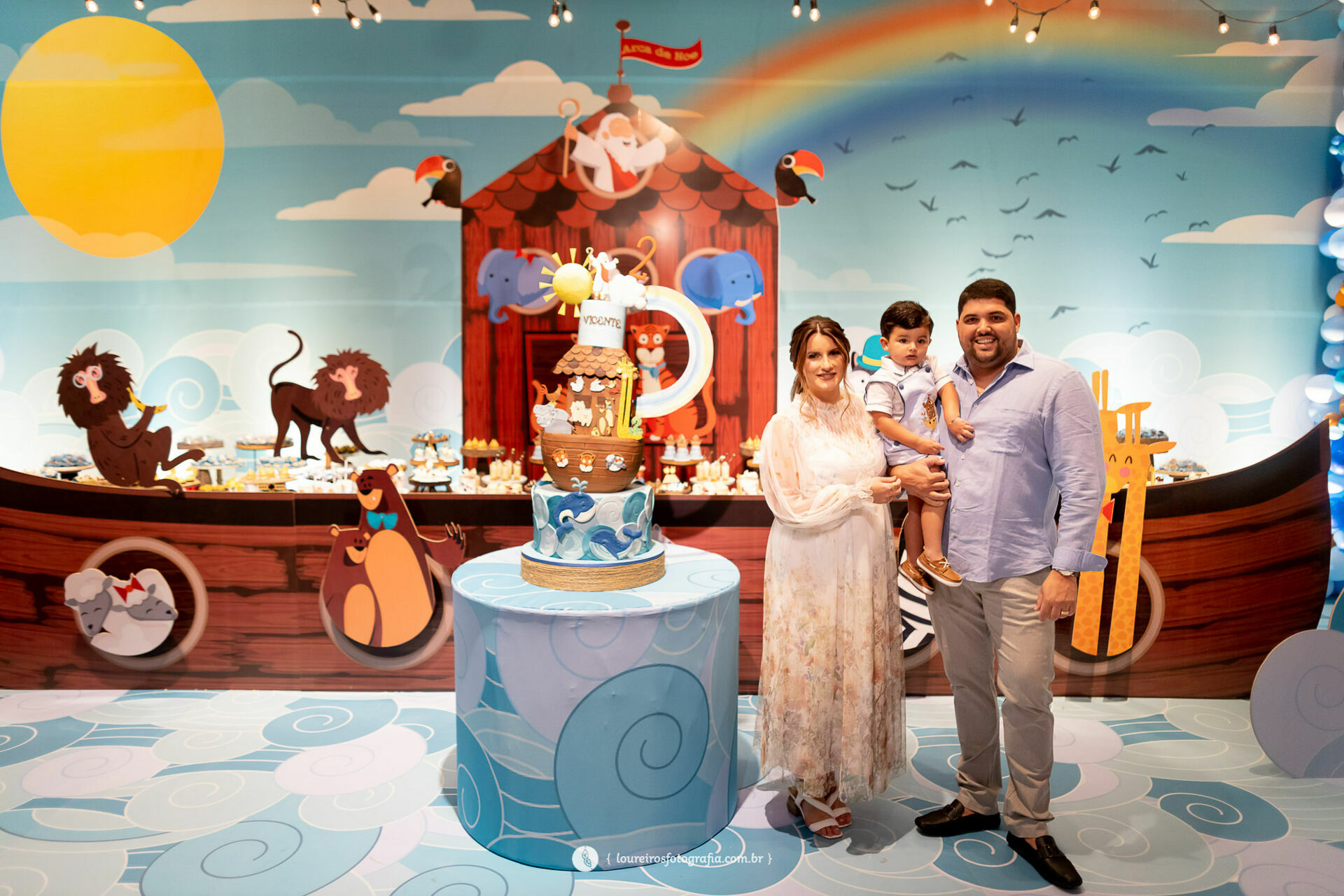 Foto Festa Infantil . Vicente 2 anos . Arca da Noé . Casa Auá . Vitória - ES Foto Festa Infantil . Vicente 2 anos . Arca da Noé . Casa Auá . Vitória - ES - Imagem 16