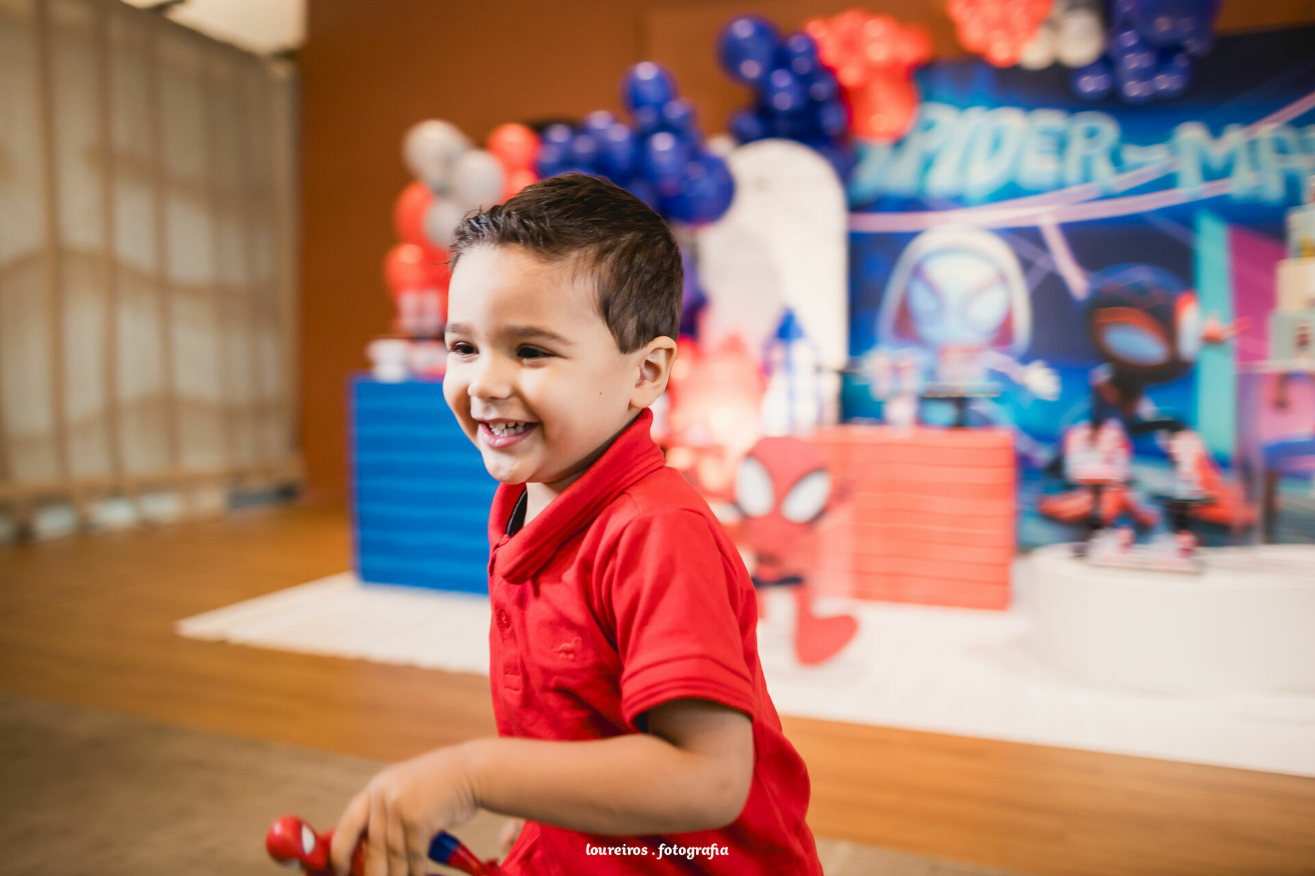 Foto Festa Infantil . Joaquim 3 anos . Homem Aranha . Casa Auá . Vitória -ES Foto Festa Infantil . Joaquim 3 anos . Homem Aranha . Casa Auá . Vitória -ES - Imagem 3