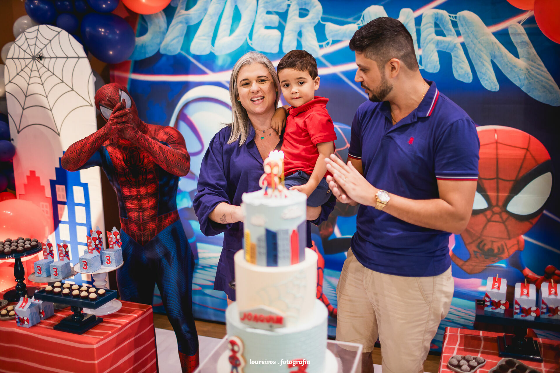 Foto Festa Infantil . Joaquim 3 anos . Homem Aranha . Casa Auá . Vitória -ES Foto Festa Infantil . Joaquim 3 anos . Homem Aranha . Casa Auá . Vitória -ES - Imagem 22