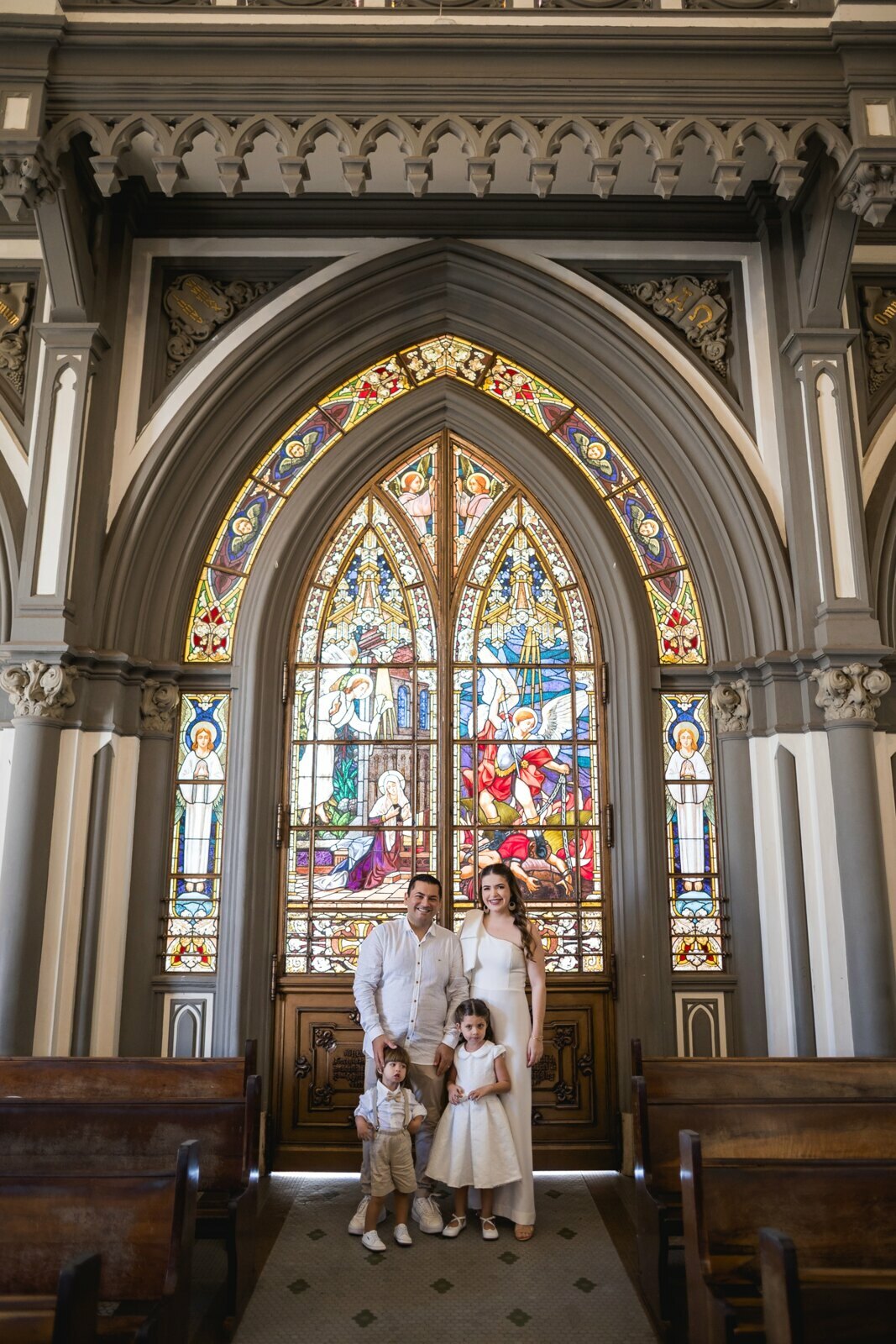 Batizado Maitê e Pedro . Catedral de Vitória - ES