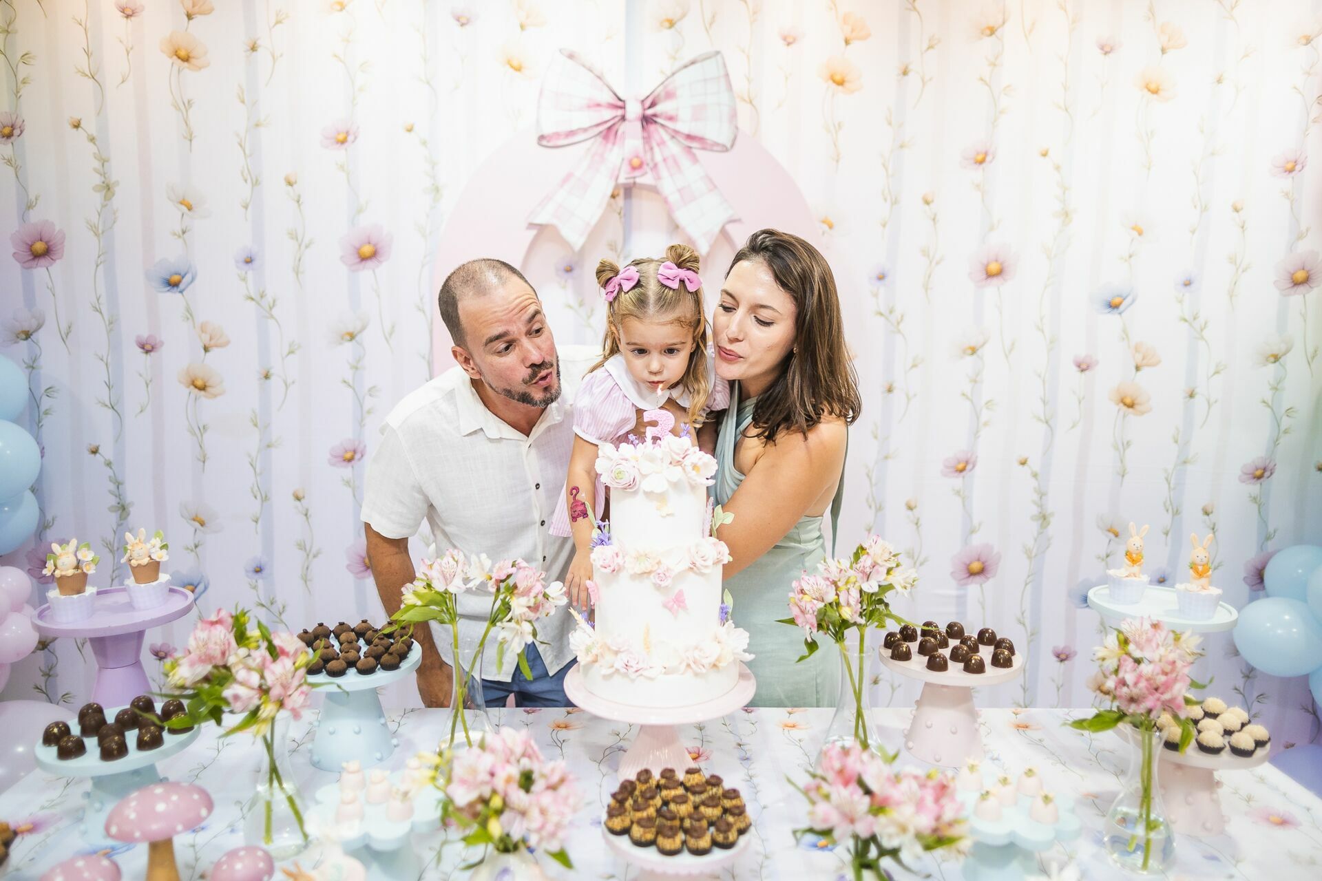 Foto Festa Infantil . Coelhinho . Lia 3 anos . Vitória - ES - Imagem 61