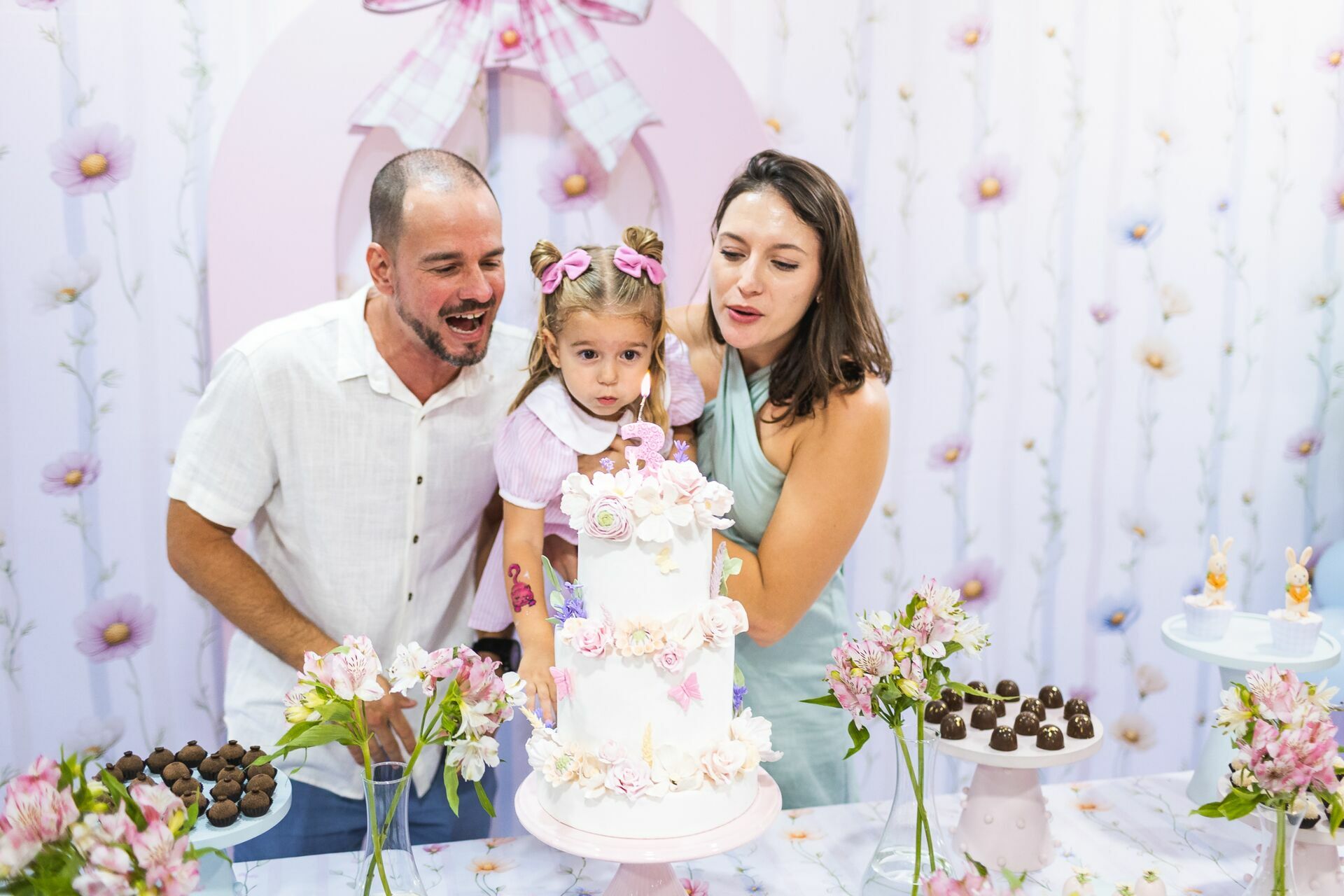 Foto Festa Infantil . Coelhinho . Lia 3 anos . Vitória - ES - Imagem 60